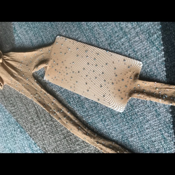 1 Left! Rhinestone Fish Net Tights - Picture 3 of 5